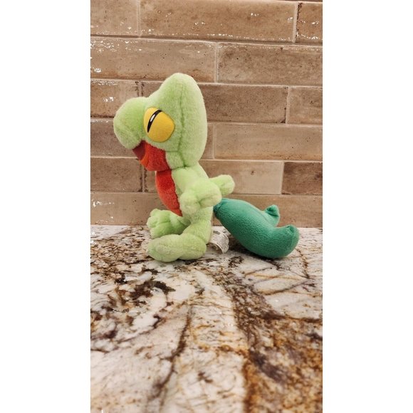 Vintage 2004 Pokémon Hasbro Generation 3 Treecko Starter 10” Plush Retired Retro - Picture 3 of 5